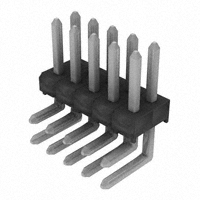 Samtec Inc. - TSW-105-08-T-D-RA - CONN HEADER 10PS .100 DL R/A TIN