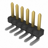 Samtec Inc. - TSW-106-08-F-S-RA - .025" SQ. TERMINAL STRIPS