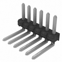 Samtec Inc. - TSW-106-09-T-S-RA - CONN HEADER 6POS .100" SNGL R/A