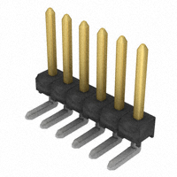 Samtec Inc. - TSW-106-25-L-S-RA - .025" SQ. TERMINAL STRIPS