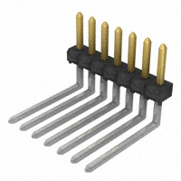 Samtec Inc. - TSW-107-11-F-S-RE - SQUARE POST HEADER .025"