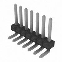 Samtec Inc. - TSW-107-25-T-S-RA - CONN HEADER 7POS .100" SNGL R/A