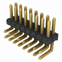 Samtec Inc. - TSW-108-08-G-D-RA - CONN HEADER 16POS .100 DL R/A AU