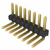 Samtec Inc. - TSW-108-22-G-S-RA - CONN HEADER 8POS .100" SNGL R/A