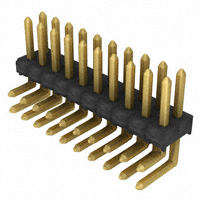 Samtec Inc. - TSW-110-22-G-D-RA - .025" SQ. TERMINAL STRIPS