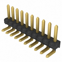 Samtec Inc. - TSW-110-08-G-S-RA - CONN HEADER 10PS .100 SGL R/A AU