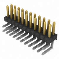 Samtec Inc. - TSW-111-08-L-D-RA - CONN HEADER 22POS .100 DL R/A AU