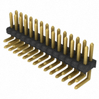 Samtec Inc. - TSW-114-08-G-D-RA - CONN HEADER 28POS .100 DL R/A AU