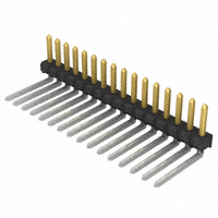 Samtec Inc. - TSW-116-10-F-S-RA - SQUARE POST HEADER .025"