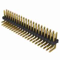 Samtec Inc. - TSW-121-08-G-D-RA - CONN HEADER 42POS .100 DL R/A AU