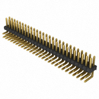 Samtec Inc. - TSW-127-08-G-D-RA - CONN HEADER 54POS .100 DL R/A AU