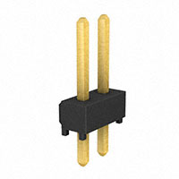 Samtec Inc. - TSW-101-23-G-D - CONN HEADER 2POS .100" DUAL GOLD