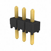 Samtec Inc. - TSW-103-05-G-S - CONN HEADER 3POS .100" SGL GOLD