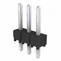 Samtec Inc. - TSW-103-07-T-S - CONN HEADER 3POS .100" SNGL TIN