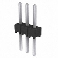 Samtec Inc. - TSW-103-22-T-S - CONN HEADER 3POS .100" SNGL