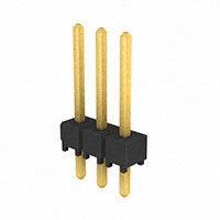 Samtec Inc. - TSW-103-14-G-S - CONN HEADER 3POS .100" SNGL GOLD