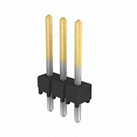 Samtec Inc. - TSW-103-14-F-S - .025" SQ. TERMINAL STRIPS