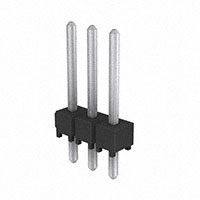 Samtec Inc. - TSW-103-14-T-S - CONN HEADER 3POS .100" SNGL TIN
