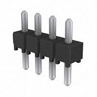 Samtec Inc. - TSW-104-05-T-S - CONN HEADER 4POS .100" SNGL TIN