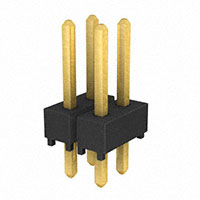 Samtec Inc. - TSW-102-07-G-D - CONN HEADER 4POS .100" DUAL GOLD