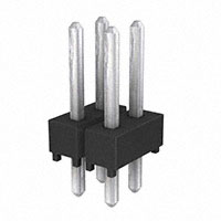 Samtec Inc. - TSW-102-07-T-D - CONN HEADER 4POS .100" DUAL TIN