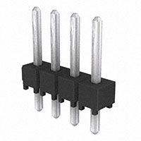 Samtec Inc. - TSW-104-07-T-S - CONN HEADER 4POS .100" SNGL TIN