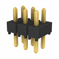 Samtec Inc. - TSW-103-05-G-D - CONN HEADER 6POS .100" DUAL GOLD