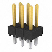 Samtec Inc. - TSW-103-07-F-D - CONN HEADER 6POS .100" DBL