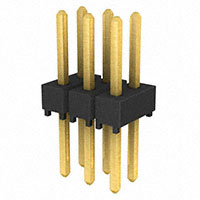 Samtec Inc. - TSW-103-08-G-D - CONN HEADER 6POS .100" DUAL GOLD