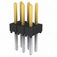 Samtec Inc. - TSW-103-08-L-D - CONN HEADER 6POS .100" DUAL GOLD