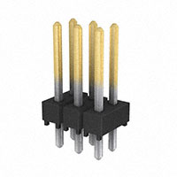 Samtec Inc. - TSW-103-24-L-D - CONN HEADER 6POS .100" DBL