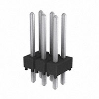 Samtec Inc. - TSW-103-16-T-D - CONN HEADER 6POS .100" T/H
