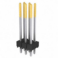 Samtec Inc. - TSW-103-17-L-D - CONN HEADER 6POS .100" DUAL GOLD
