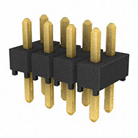 Samtec Inc. - TSW-104-05-G-D - CONN HEADER 8POS .100" DUAL GOLD