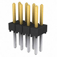 Samtec Inc. - TSW-104-25-S-D - CONN HEADER 8POS .100" DBL