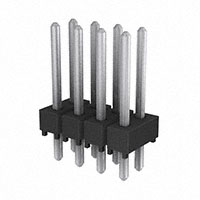 Samtec Inc. - TSW-104-14-T-D - CONN HEADER 8POS .100" DUAL TIN