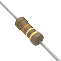 Stackpole Electronics Inc. - CFM12JT1R30 - RES 1.3 OHM 1/2W 5% CF MINI