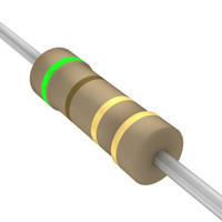 Stackpole Electronics Inc. - CF12JT5R10 - RES 5.1 OHM 1/2W 5% AXIAL