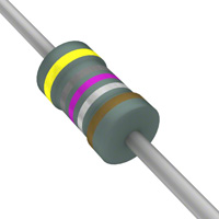 Stackpole Electronics Inc. - RNF14FTD4R87 - RES 4.87 OHM 1/4W 1% AXIAL