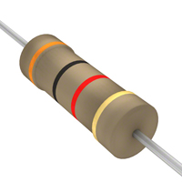 Stackpole Electronics Inc. - CF2JT3K00 - RES 3K OHM 2W 5% AXIAL