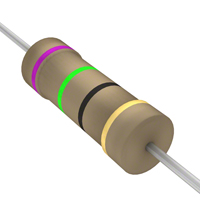 Stackpole Electronics Inc. - CF2JT75R0 - RES 75 OHM 2W 5% AXIAL