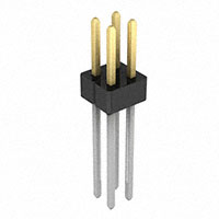 Sullins Connector Solutions - GBC02DAEN - CONN HDR VERT 4POS .100" GOLD