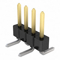 Sullins Connector Solutions - GBC04SABN-M30 - CONN HEADER 4POS .100 SINGLE SMD