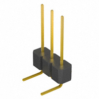 Sullins Connector Solutions - GZC03SABN-M30 - CONN HEADER 3POS .100 SGL SMD