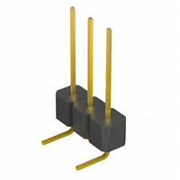 Sullins Connector Solutions - GZC03SFBN-M30 - CONN HEADER 3POS .100 SGL SMD