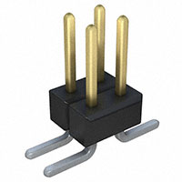 Sullins Connector Solutions - GZC04DABN-M30 - CONN HEADER 8POS .100 DL SMD