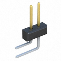 Sullins Connector Solutions - PBC01DBAN - CONN HEADER .100 DUAL R/A 2POS
