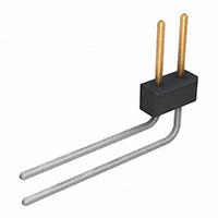 Sullins Connector Solutions - PBC01DBEN - CONN HEADER .100 DUAL R/A 2POS