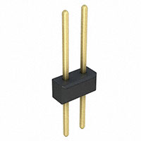 Sullins Connector Solutions - PBC01DFBN - CONN HEADER .100 DUAL STR 2POS