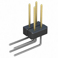 Sullins Connector Solutions - PBC02DBCN - CONN HEADER .100 DUAL R/A 4POS